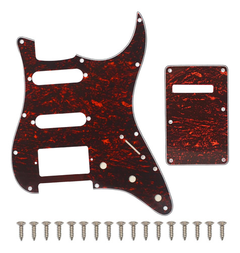 Pickguard Y Juego De Placa Trasera De 11 Orificios Hss ...