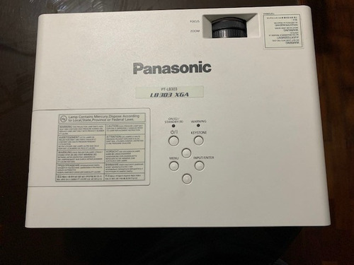 Proyector Panasonic Pt Lb303
