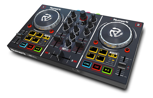 Controlador Dj De La Marca Numark, Modelo Party Mix Para Pr.