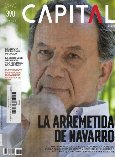 Revista Capital 390 / 5-3-2015 / La Arremetida De Navarro