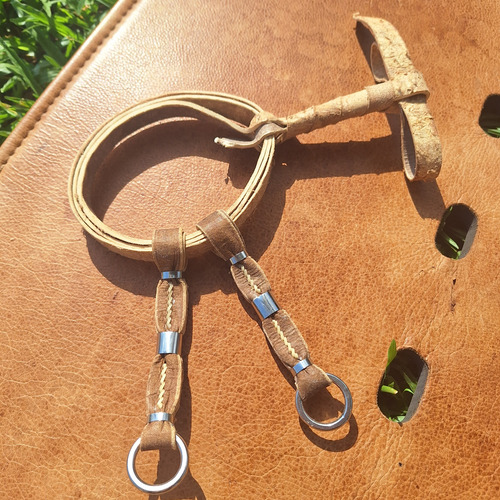 Bocal De Couro Cru Doma Gaucha Guasqueiro Domador Rodeio