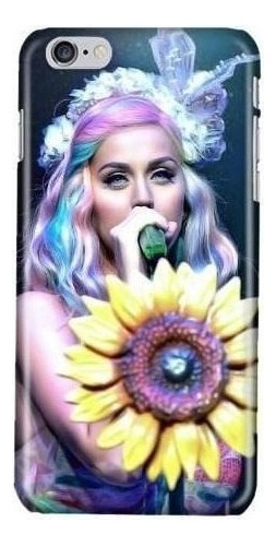 Funda Celular Katy Perry Cantante Flor Todos Los Cel 1