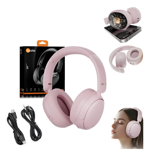 Headphone Bluetooth Redução De Ruído Do Anc Com Microfone50h