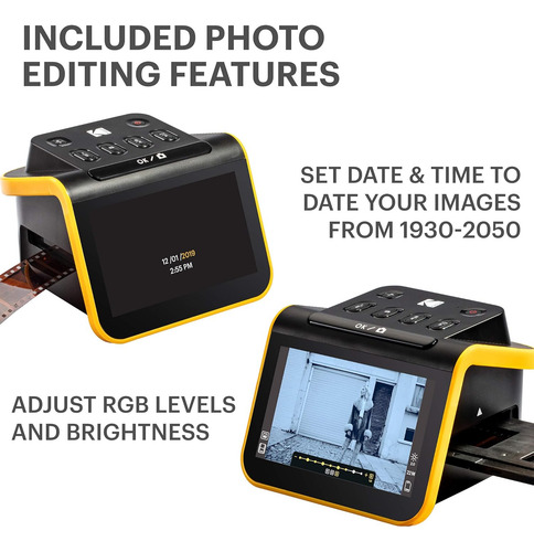 Kodak Negativos & Diapositivas Scaner, 22mp, Lcd De 5