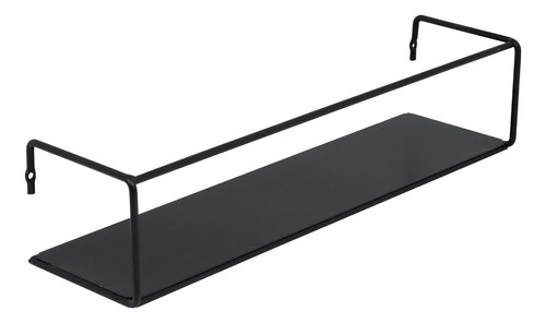 Prateleira De Parede Aço Com Suporte 12x45 Estilo Industrial