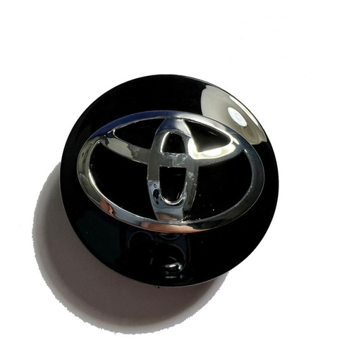 Tapa Emblema Compatible Con Aro Toyota 62mm (juego 4 Unid)
