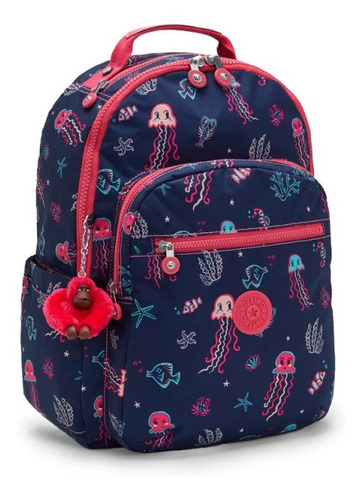 Imagem 4 de 8 de Mochila Kipling Seoul Sea Island