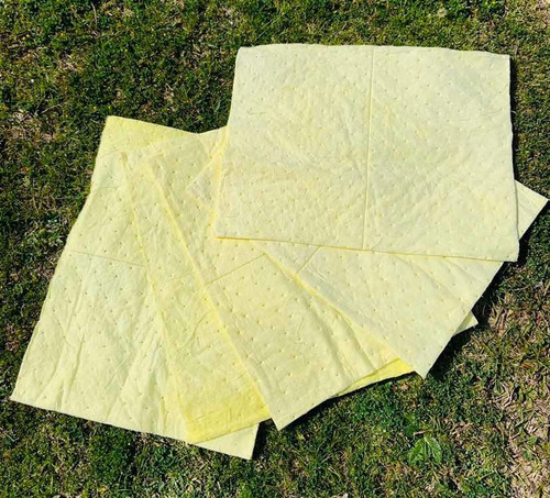 Paño Absorbente Industrial Para Control De Derrames X 5 Un