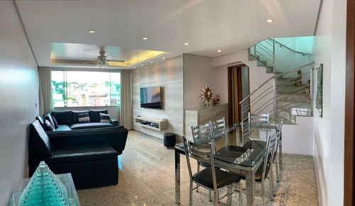 Imagem 2 de 30 de Urgente: Maravilhosa Cobertura De Luxo - 5quartos, Sendo 2 Suites + 4vagas Livres