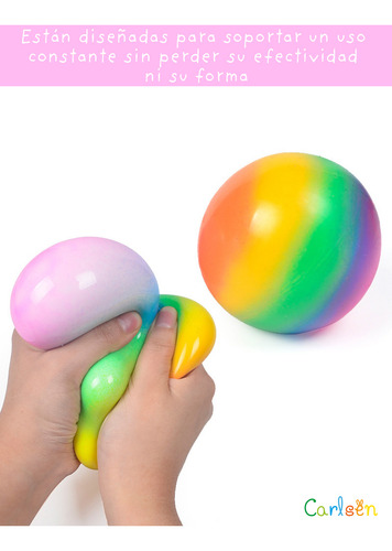 Squishy Toys, Juguetes Sensoriales Suaves, Esferas Elásticas