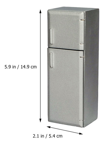Mini Nevera De Casa, 1 Unidad, Refrigerador En Miniatura Par