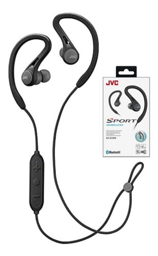 Jvc Ha-ec25wb Auriculares Deportivos Inalámbricos Bluetooth Color Negro Color de la luz Negro