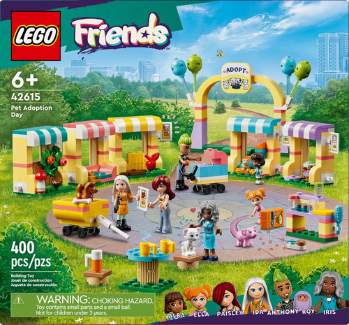 Lego Friends 42615 Día De Adopción De Mascotas