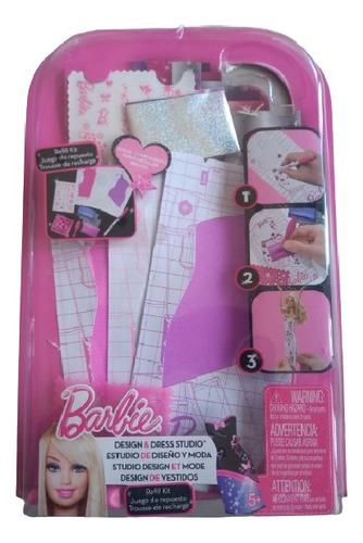 Estudio De Diseño Y Moda Barbie W3914