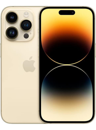 Apple Iphone 14 Pro (128 Gb) Excelente Version Esim At&t Dorado (Reacondicionado)