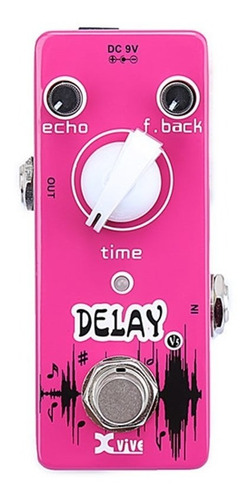 Pedal De Delay Xvive V5