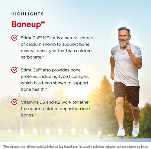 Jarrow Formulas Bone Up Promueve La Densidad Ósea X 360caps