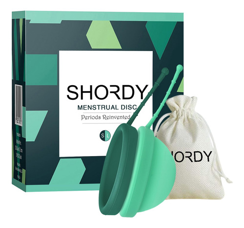 Shordy Juego De 2 Discos Menstruales Reutilizables (pequenos