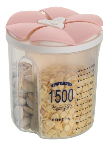 Dispensador De Granos Cereal Arroz Pasta 1500ml