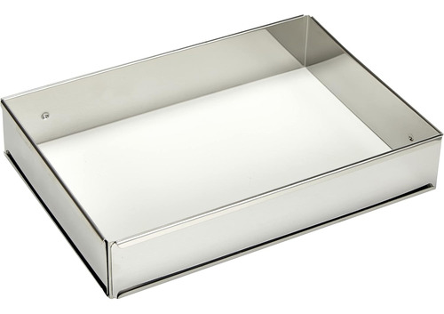 Anillo Rectangular Ajustable Para Tartas