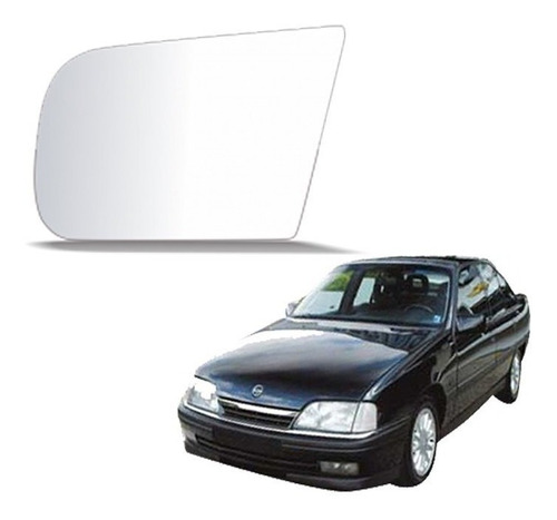 Lente Espelho Retrovisor Omega 1992 93 94 95 96 97 1998 L/ D