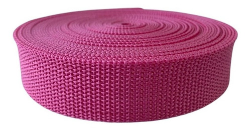 10m Fita Ca 30mm Pink Alça Bolsas Mochilas Malas Costura