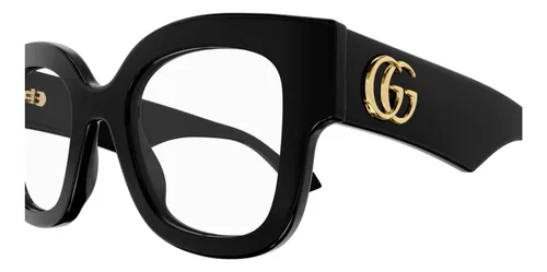 Lentes Ópticos Negro Gucci Gg1423o001