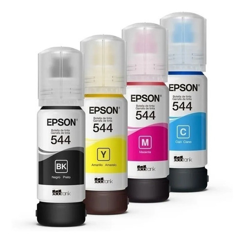 Imagen 2 de 2 de Tinta Epson Original 544 65ml L3210 L3250 L5290 L3110 L 3150