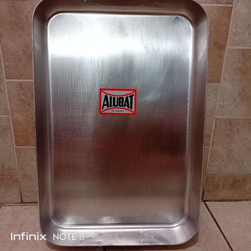 Bandeja Industrial Superfuerte De Aluminio Alubat 60cm