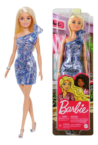 Barbie Glitz Doll Muñeca Rubia Grb32 