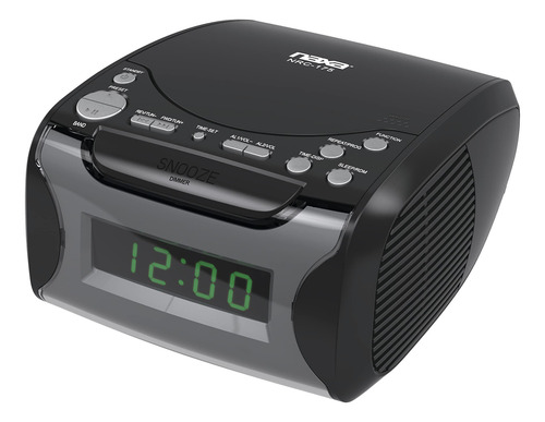 Despertador Digital Com Rádio, Cd E Usb - Pacote Completo