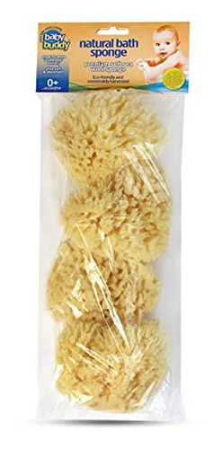 Imagen 1 de 7 de Baby Buddy - Esponja De Baño Natural Para Bebé