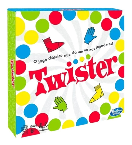  Twister Juego Hasbro Infantil Destreza Ruleta Niño Original