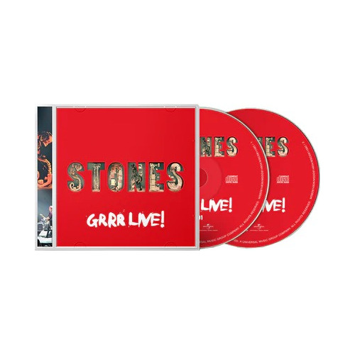 Rolling Stones - Grrr Live Cd Doble Nuevo 2023