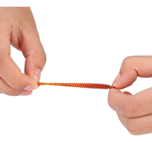 50 Señuelos Cebo De Pesca Blandos 5cm Soft Artificiales A