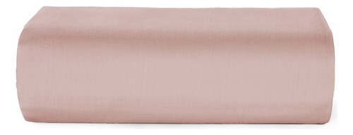 Lençol Com Elástico Queen Fix Tinto Teka Cor Rosa Desenho Do Tecido Liso