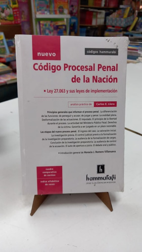 Codigo Procesal Penal De La Nacion Hammurabi