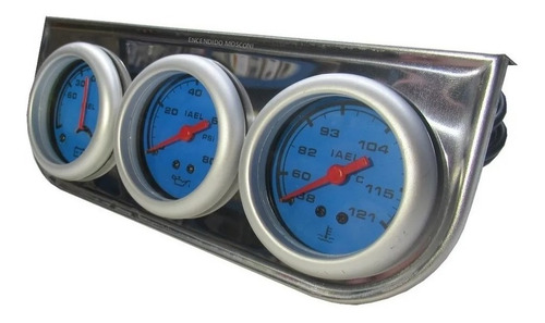 Imagen 1 de 6 de 3 Relojes Temperatura Agua Aceite Amperimetro 52mm
