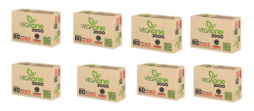 Vegaone 2000 Vitamina B12 X 8 By Poweza