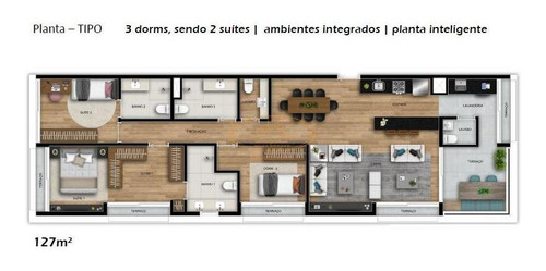 Apartamento Com 3 Dormitório(s) Localizado(a) No Bairro Vila Madalena Em São Paulo / São Paulo - 7060:912685