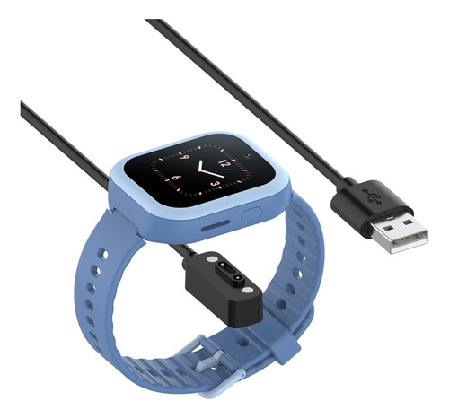 // Reloj Inteligente Para Niños Cable De Carga Negro