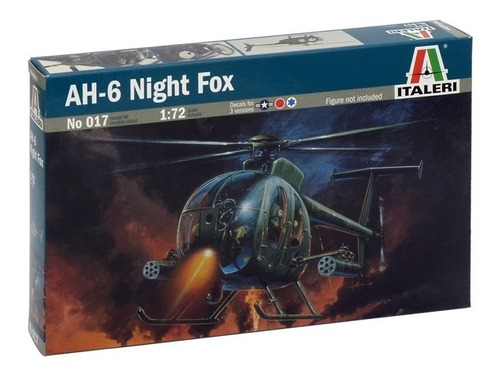 Helicoptero Ah - 6 Night Fox  Escal 1:72 Es Un Armable