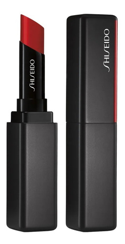 Batom Em Gel Shiseido Visionairy Gel Lipstick 222 Ginza Red Acabamento Gloss Cor Tons Vermelhos - 222 Ginza Red