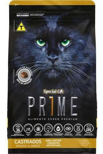 Ração Special Cat Prime Frango E Arroz Gatos Adultos 10,1kg