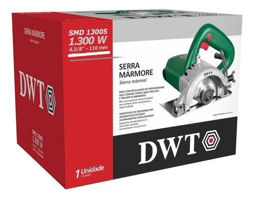Serra Mármore Tipo Makita Dwt Smd1300s Madeira Concreto