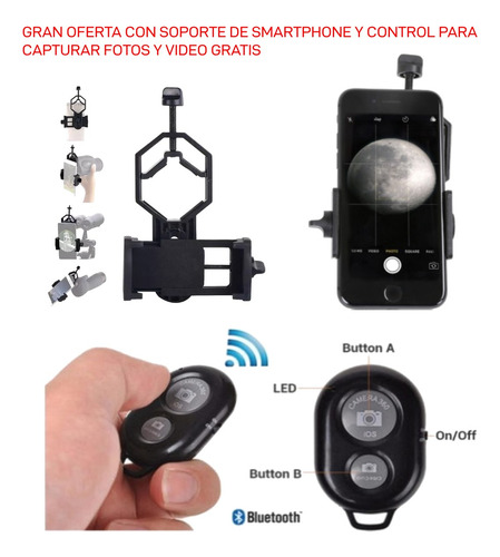Telescopio Tasco Novice Altazimuth 402x60 Con Mirilla 6x24