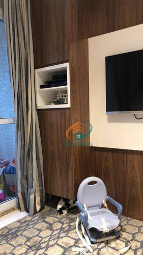 Apartamento Com 3 Dormitórios À Venda, 86 M² Por R$ 525.000,00 - Vila Rosália - Guarulhos/sp - Ap1876