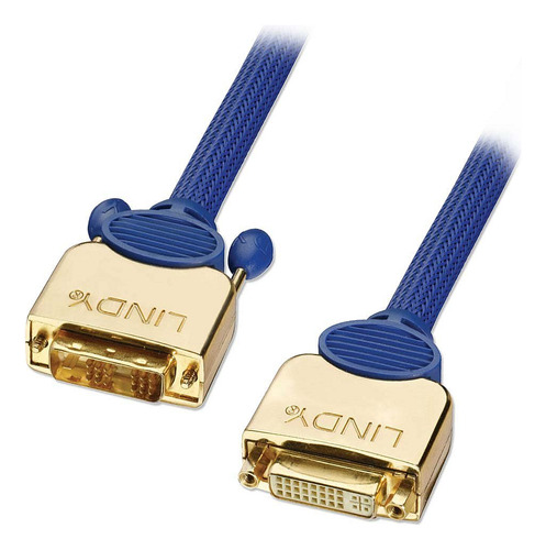 Lindy 15 M Cable Extension Dvi-d Single Premium Gold Super