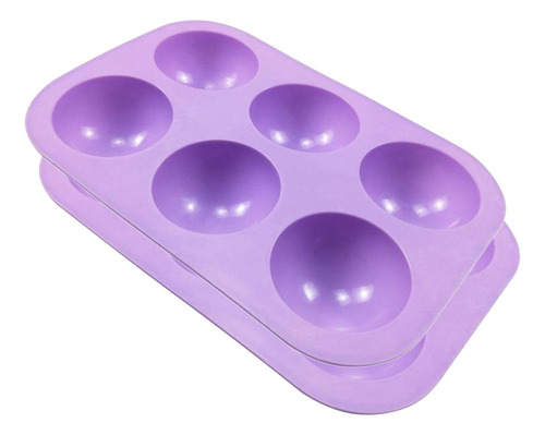 F 6 Agujeros De Media Esfera De Silicona Para Hornear Moldes