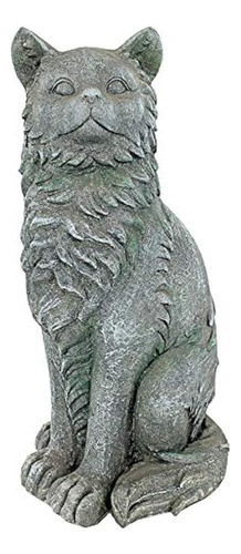 Diseño Toscano Fu84643 Estatua Del Gato Del Bosque Noruego D